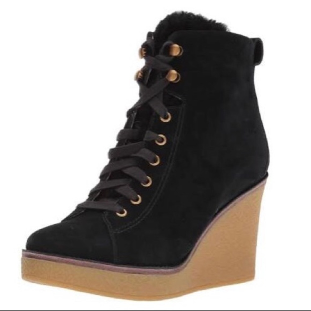 Ugg Kieran Wedge Platform Ankle Bootie Sz 9